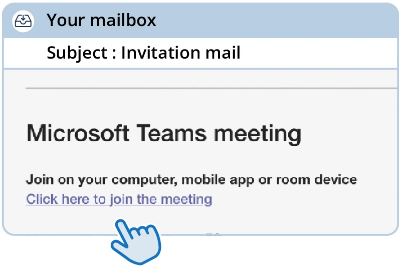Sample invitation e-mail