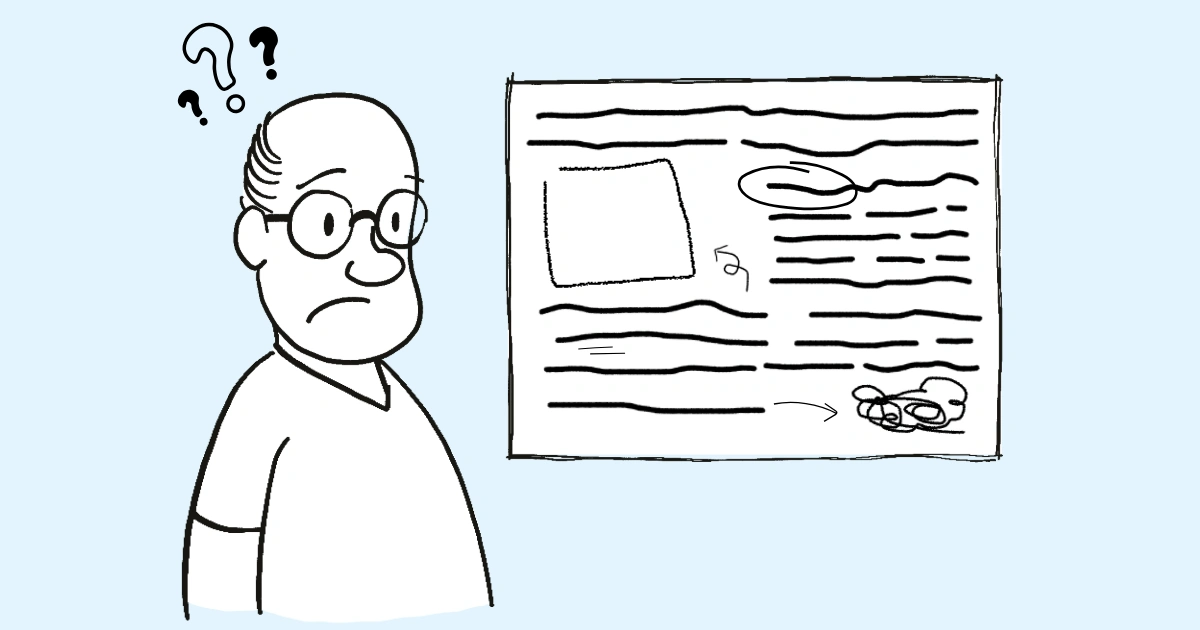 Illustration de communication difficile à comprendre.