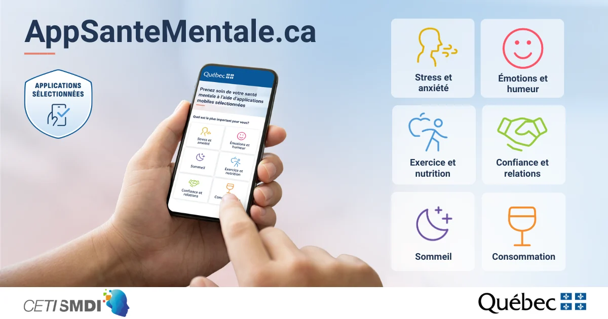 AppSanteMentale.ca du CETMI-SMDI