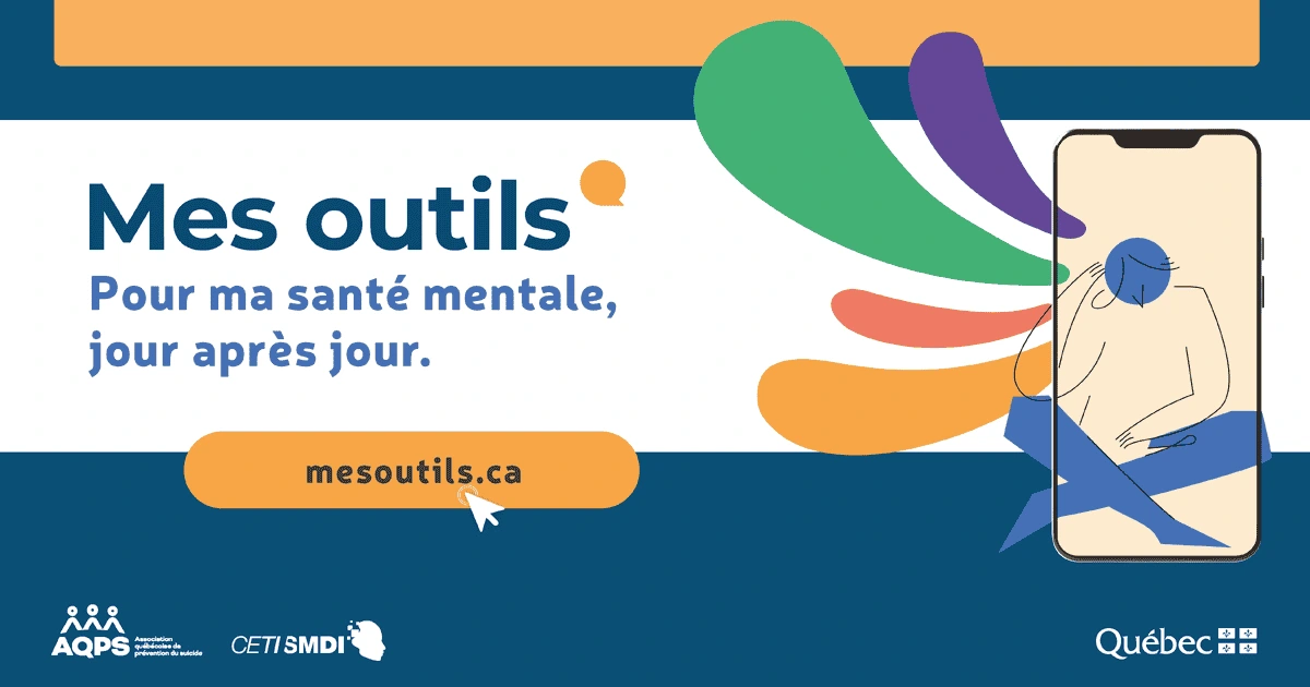 Mes outils. Pour ma santé mentale jour après jour.